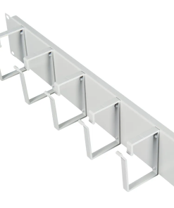 Roline 19" 2U organizator kablova, 5 nosača, sivi