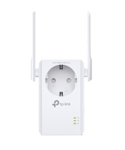 TP-Link bežični pojačivač dometa (Universal Range Extender) 300Mbps, (2.4GHz), 802.11b/g/n, 1×RJ45 10/100, 2×vanjske antene fiksne, range extender tipka, dodatna utičnica