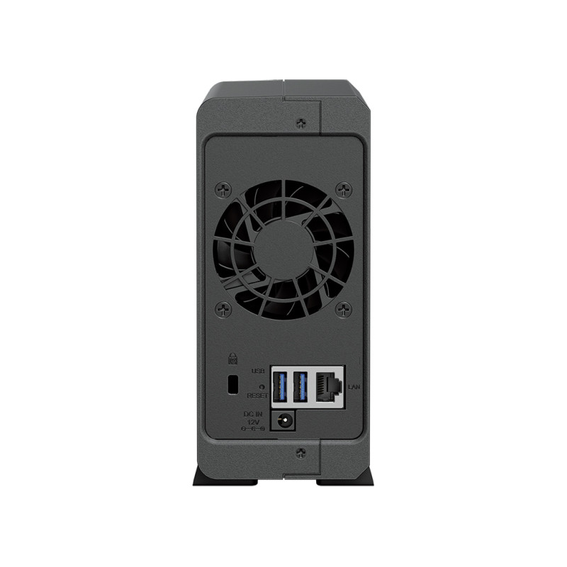 Synology DS124 DiskStation 1-bay NAS server, 2.5"/3.5" HDD/SSD podrška, Wake on LAN/WAN, 1GB DDR4, 1×1GbE, 2×USB3.2 Gen1