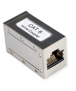 Roline STP RJ45 modularna spojnica Cat.6/Class E, metalna, srebrna