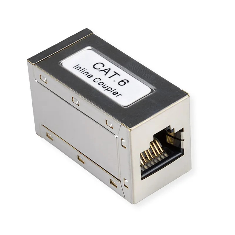 Roline STP RJ45 modularna spojnica Cat.6/Class E, metalna, srebrna