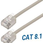 Transmedia Cat8.1 Thin flexible U FTP patch cable, 0,5m
