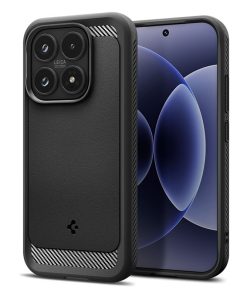 Spigen Rugged Armor, matte black - Xiaomi 17
