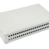 NFO Patch Panel 2U 19" - 48x SC Simplex LC Duplex, Closed, 4 trays