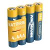 Ansmann X-Power Alkaline Battery AAA LR03 4 pcs. shrink