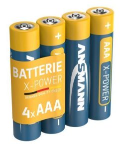 Ansmann X-Power Alkaline Battery AAA LR03 4 pcs. shrink