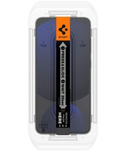 Spigen Glass tR EZ Fit 2 Pack, transparency - Samsung Galaxy A56 5G/S24 FE (AGL08729)