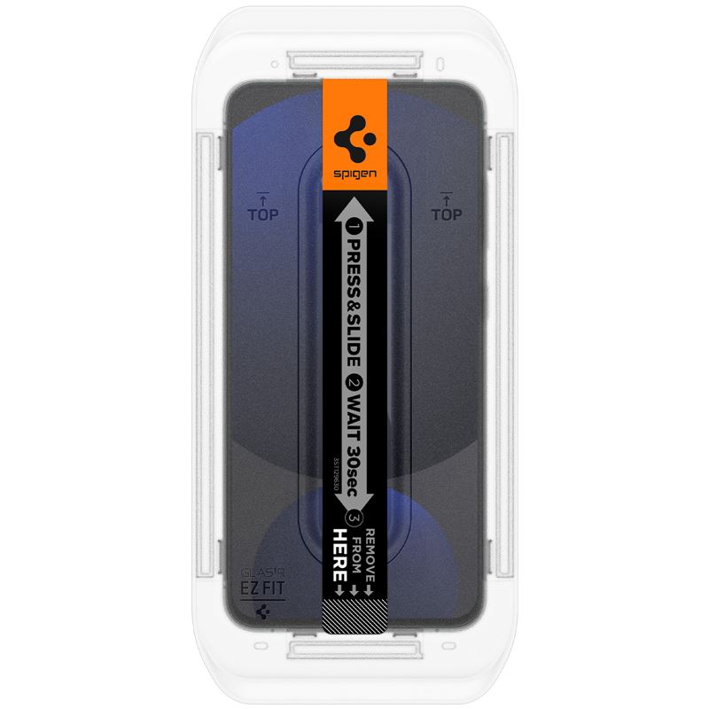 Spigen Glass tR EZ Fit 2 Pack, transparency - Samsung Galaxy A56 5G/S24 FE (AGL08729)