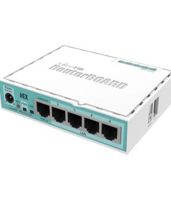 Mikrotik RB750Gr3, hEX, Dual Core 880MHz MHz CPU, 256MB RAM, 5×Gigabit LAN, USB, RouterOS L4, plastično kućište, PSU
