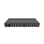 Mikrotik RouterBOARD 4011iGS+RM, A15 CPU (4-cores), 1GB RAM, 10×GLAN, 1xSFP+, RouterOS L5, desktop kućište, rackmount, PSU