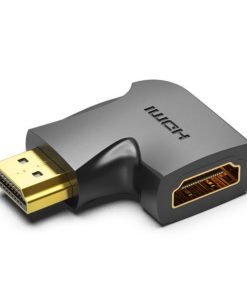 Vention HDMI 270 Degree Male to Female Vertical Flat Adapter Black
