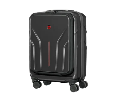 Wenger kofer Amplix Carry-On, 36/45 L, 54×38×23cm, crni