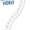 Transmedia Flexible Cable Management, White