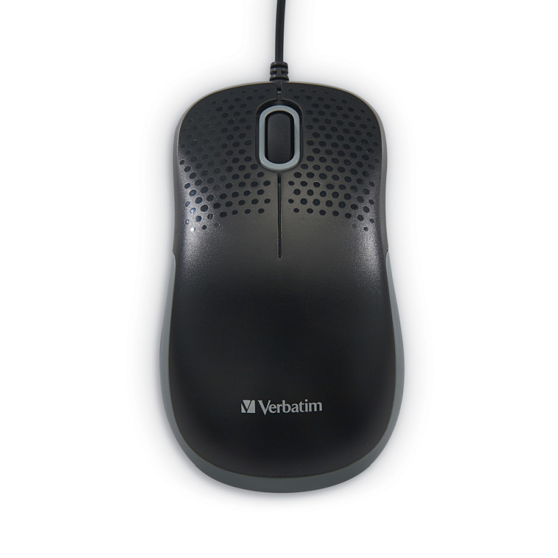 Verbatim Silent optički miš, 1000dpi, USB, crni