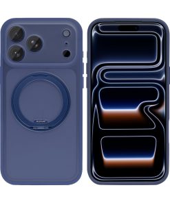 Rixus SnapGrip 360 Case For Apple iPhone 17 Pro, 18 Pro Blue