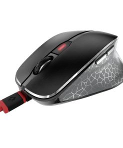 Cherry MW 8C Ergo bežični/BT optički miš, AES-128, USB, crni
