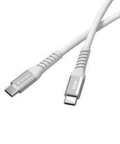 Verbatim Sync & Charge Magnetic kabel USB-C na USB-C, M/M, 60W PD3.0/QC3.0, sivi, 1.2m