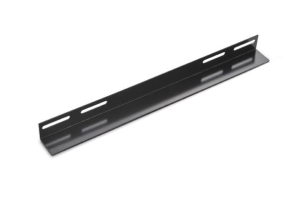 NaviaTec L profil (L Bracket) za 1000mm duboki ormar, crni, 1 par