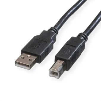 Roline USB2.0 kabel TIP A-B M/M, 1.8m, crni