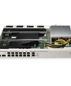 Mikrotik Cloud Core Router 2216-1G-12XS-2XQ, AL73400 CPU (16-cores), 16GB RAM, 2×100G QSFP, 14×25G SFP28, 1×Gbit LAN, 2xM.2 SATA, RouterOS L6, 1U, rackmount, Dual-redundant hot-swap PSU's