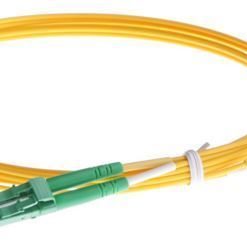 NFO Patch cord, LC APC-LC APC, Singlemode 9 125, G.657A2, Duplex, 3m
