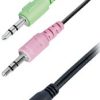 Transmedia Headset adapter cable 0,2m