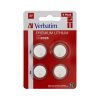 Verbatim CR2025 Lithium baterija, 3V (4 kom./pakiranje)