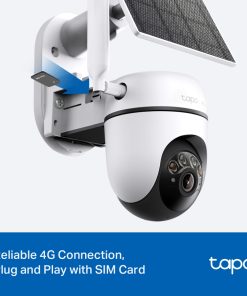 TP-Link Tapo C615G kamera + Tapo A201 Solar panel 2K 3MP, 4G LTE, Color Night Vision, microSD, 2×Spotlights, dvosmjerni audio, detekcija pokreta, vodootporna IP65, Wi-Fi, Tapo app
