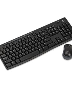 Logitech MK270 bežična tipkovnica+miš, USB, crna (920-004532)