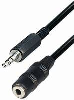 Transmedia Connecting Cable 3,5mm plug-jack 3m
