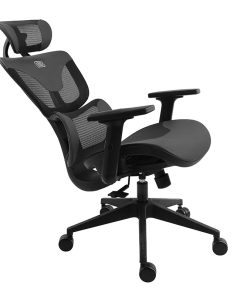Bit Force COZY LM-2D uredska stolica, PU koža, 2D naslon za ruke, nosivost 140kg, crna