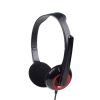Gembird Stereo headset, glossy black