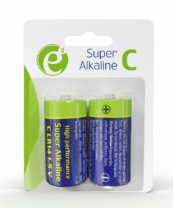 Gembird Alkaline C-cell battery, 2-pack