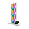 Xilence LQ360G.W.ARGB Gaming Series vodeno hlađenje za procesore Intel/AMD Multi socket, 3×120mm PWM ARGB ventilator, bijeli