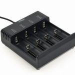 Gembird Fast Battery Charger Ni-MH Li-ion, black