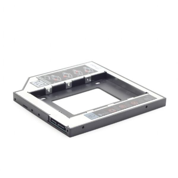 Gembird Slim mounting frame for 2.5'' drive to 5.25'' bay, for drive up to 9.5 mm