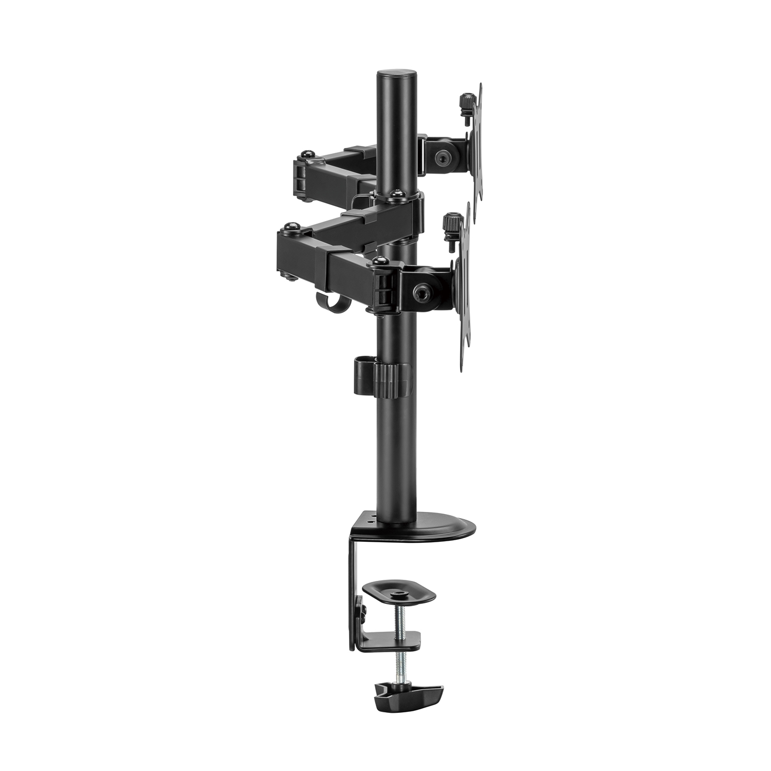 BIT FORCE nagibno-okretni stolni nosač za 2 17“- 32“ monitora, do 9kg (po monitoru) (BRACKET DMM-32-2M)