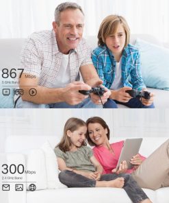 TP-Link AC1200 Archer T4E bežični Dual-Band PCI-E adapter 300Mbps/867Mbps (2.4GHz/5GHz), 802.11a/b/g/n/ac, 2×odvojive antene