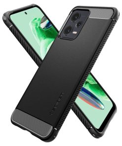 Spigen Rugged Armor, maska za telefon, crna - Xiaomi Redmi Note 12 5G/ POCO X5 5G (ACS05787)