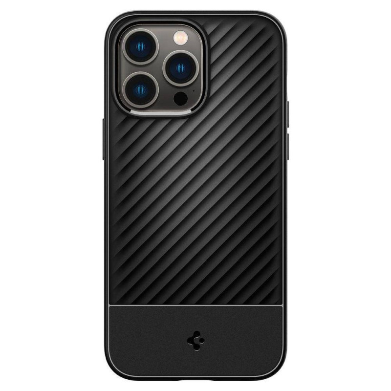 Spigen Core Armor, zaštitna maska za telefon, mat crna - iPhone 15 Pro (ACS06466)