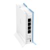 Mikrotik RB941-2nD-TC hAP Lite tower, 650MHz CPU, 32MB RAM, 4×LAN, 2.4Ghz 802.11b/g/n, integrirana antena, RouterOS L4, tower kućište, PSU