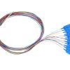 NFO Fiber optic pigtail SC UPC, SM, G.652D, 900um, 1,5m, 12 colors