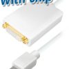 Transmedia Mini DisplayPort plug to DVI jack