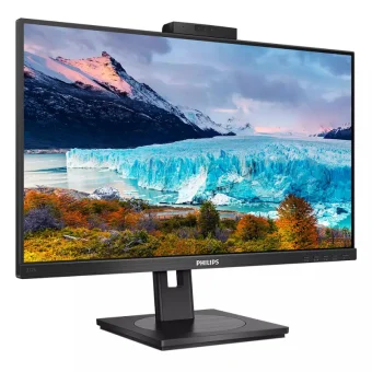Philips 27" 272S1MH/00 FHD (1920×1080) IPS, Pivot, 75Hz, web-kamera, 4ms, VGA/DVI-D/DP/HDMI, 3×USB3.2/USB2.0, zvučnici, crni