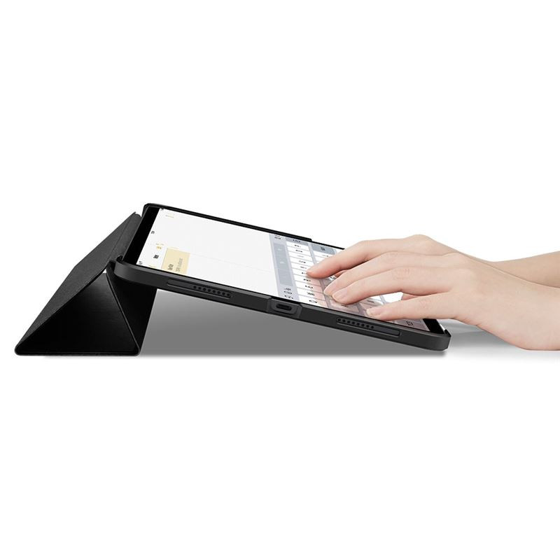 Spigen Smart Fold Plus, zaštitna maska za iPad Air - 10.9" (2022/2020), crna