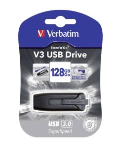 Verbatim V3 128GB USB3.2 Gen1, crni