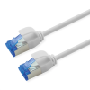 Roline S/FTP (PiMF) Cat.6a Data Center mrežni kabel (Class EA), Slim, LSOH, tangle free, sivi, 10m