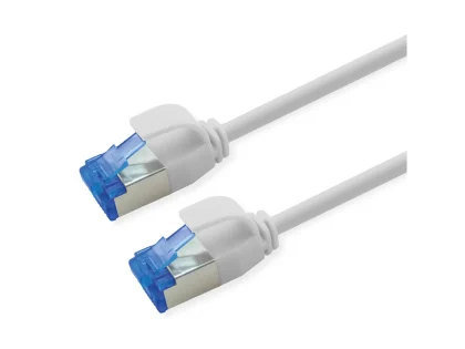 Roline S/FTP (PiMF) Cat.6a Data Center mrežni kabel (Class EA), Slim, LSOH, tangle free, sivi, 10m