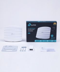 TP-Link Omada AC1350 bežična pristupna točka zidna/stropna (AP) 450Mbps/867Mbps (2.4GHz/5GHz), 802.11a/b/g/n/ac, 1×G-LAN, podrška za PoE, 4×interna antena