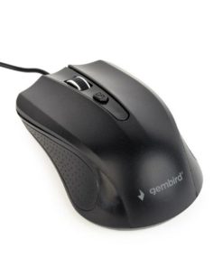 Gembird Wired optical mouse, USB, black, 1.8m cable